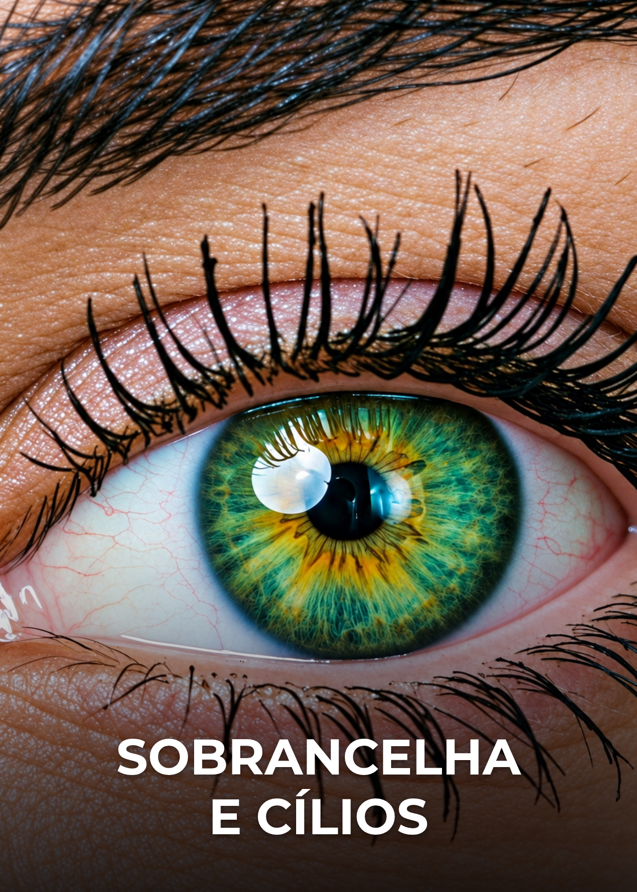 Sobrancelha e cílios